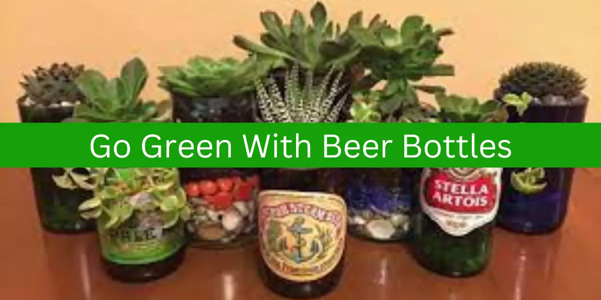 24 Creative Decoration Ideas With Beer Bottles
