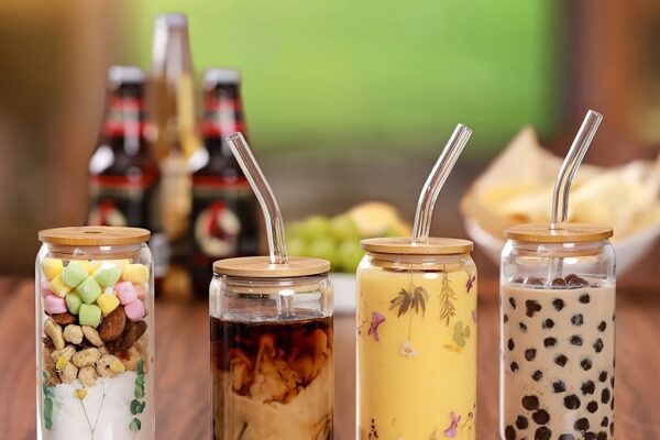 7 Best Beer Can Glasses with Bamboo Lid