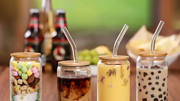 Best Beer Can Glasses with Bamboo Lid