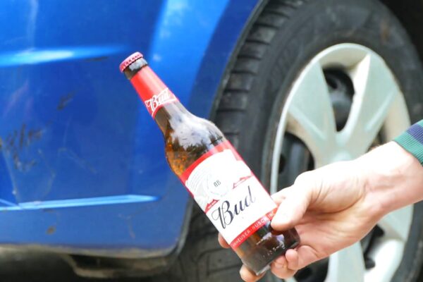 Can a Beer Bottle Pop a Tire?