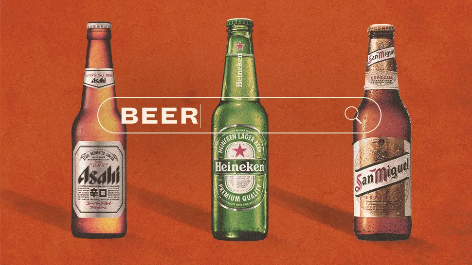 Most Popular Beers in Asia