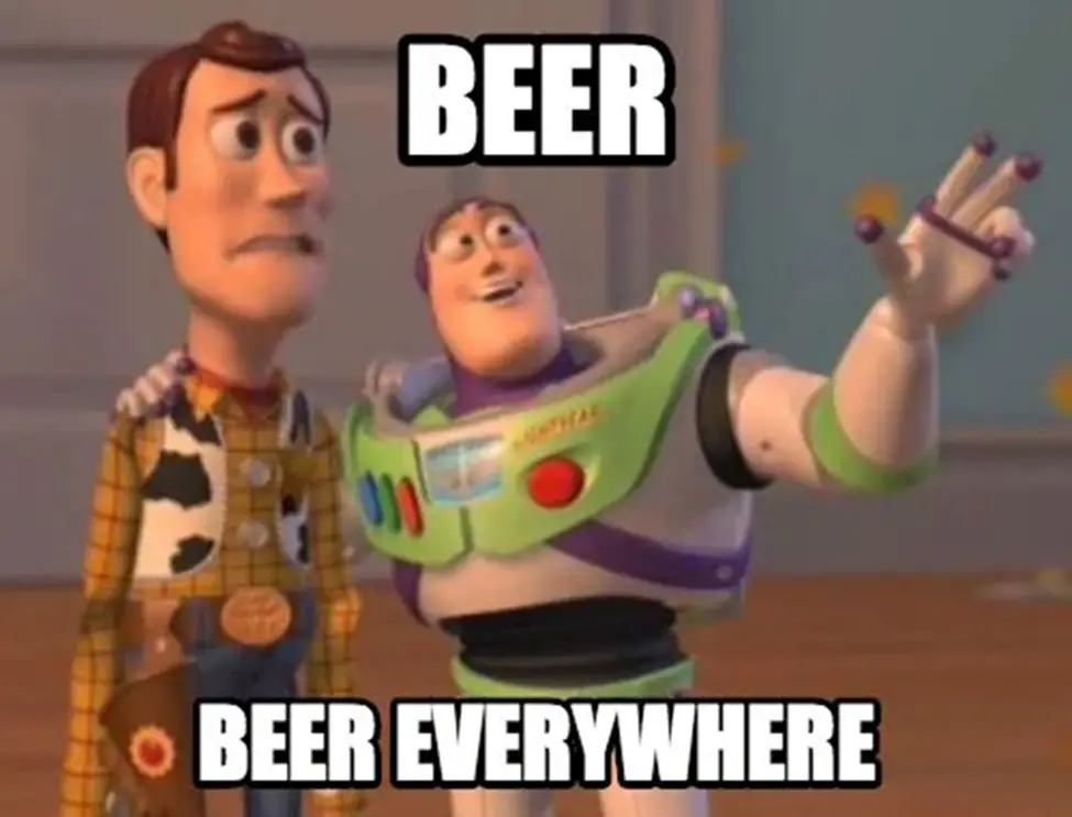 brewery tour meme