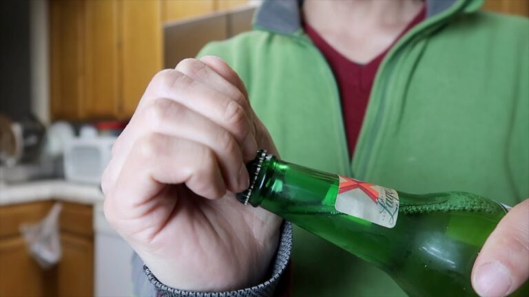 How To Open a Bottle Cap With Bare Hands