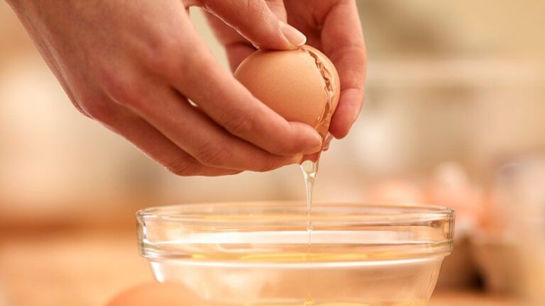 raw egg in beer