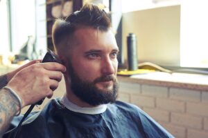 Barbers Apply Alcohol After Haircuts