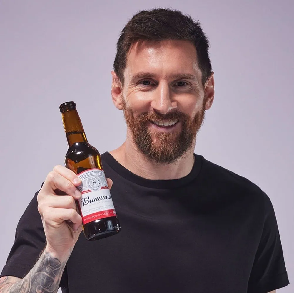 Lionel Messi drink alcohol