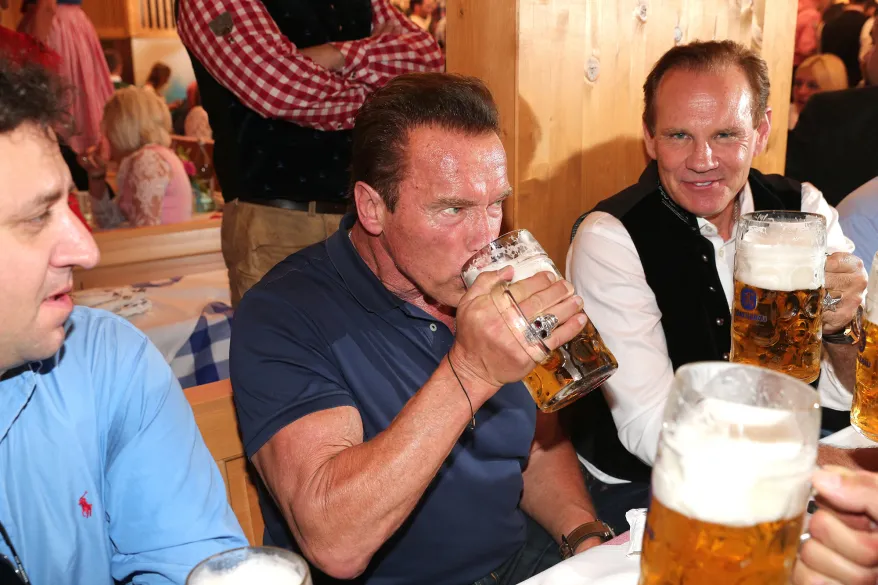 Arnold Schwarzenegger Drink Alcohol