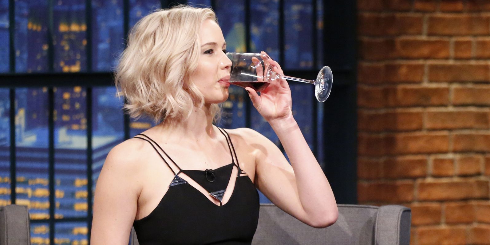 Jennifer Lawrence Drink Alcohol
