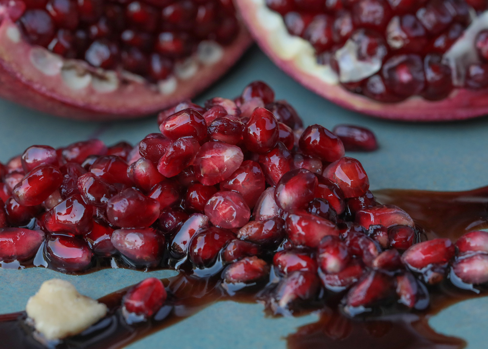 Pomegranate Seeds Taste Like Alcohol