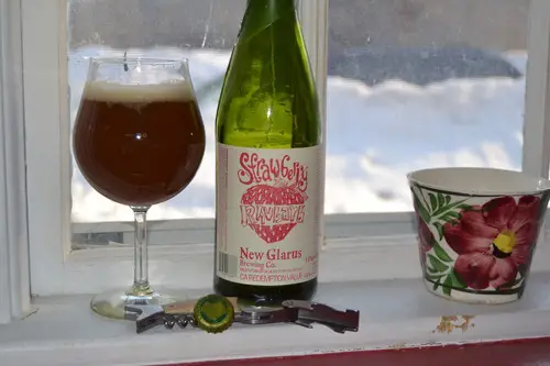 New Glarus Strawberry Rhubarb